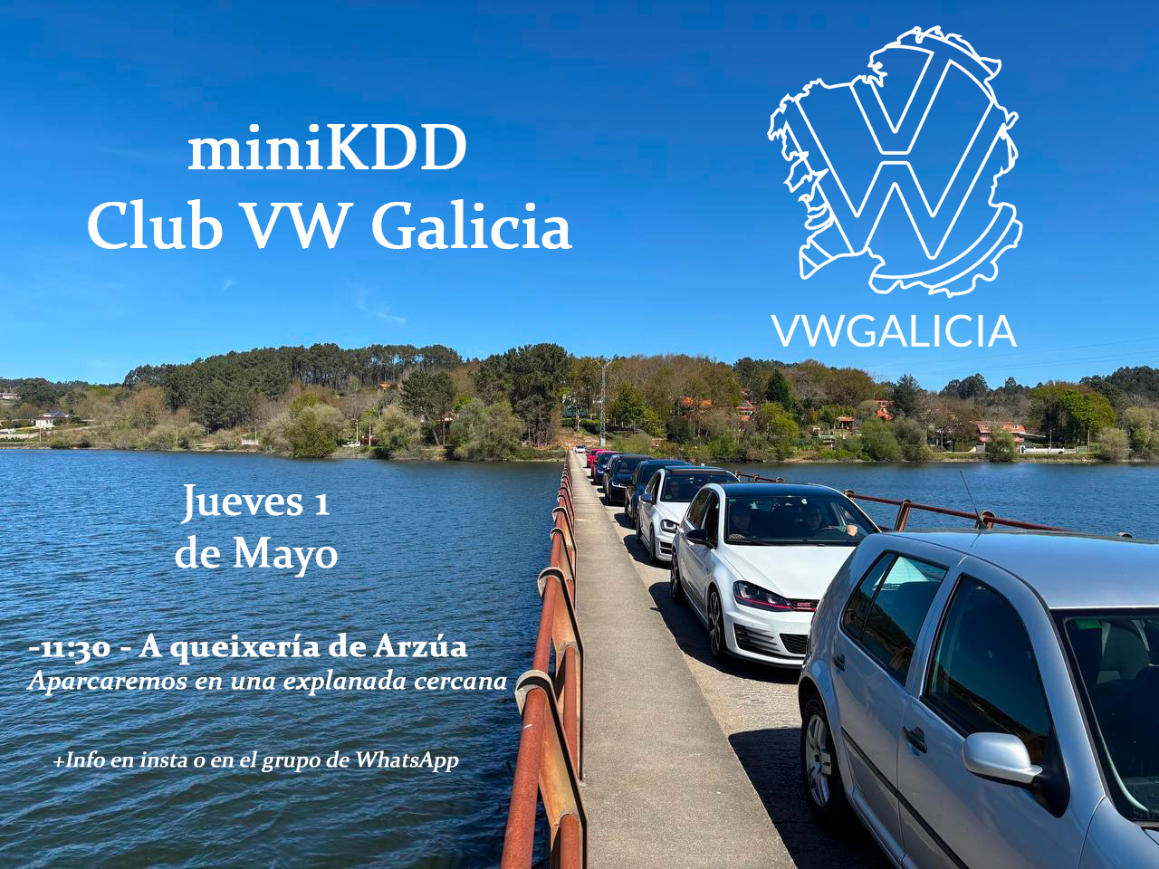 miniKDD del Club VW Galicia - Arzúa